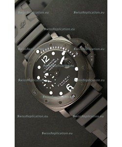 Panerai Luminor Submersible 1000M Japanese Automatic Watch in PVD Coating