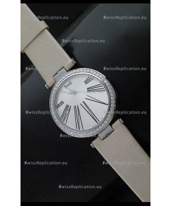 Piaget Altiplano Duo Dual Swiss Ladies Watch with Diamonds Bezel