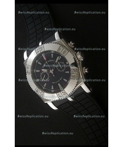 Roger Dubuis Lemania Easy Diver Swiss Watch in Black Dial