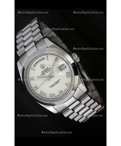 Rolex Day Date Swiss Replica Steel Watch