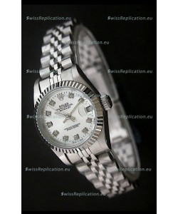 Rolex Datejust Oyster Perpetual Superlative ChronoMeter Japanese Watch in Diamond Markers