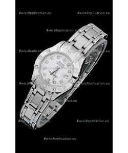 Rolex Datejust Ladies Swiss Replica Ladies Watch in Diamond Markers