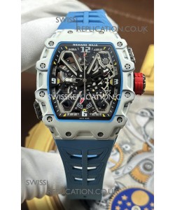 Richard Mille RM35-03 Rafael Nadal Edition White Quartz TPT Super Clone Watch 