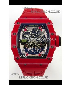 Richard Mille RM035-02 Red NTPT FREE SPRUNG MVMNT Super Clone Watch