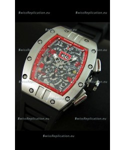 Richard Mille RM011 Filipe Massa Titanium Swiss Replica Watch
