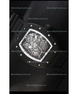 Richard Mille RM055 Bubba Watson Swiss Replica Watch in White Indexes