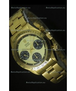 Rolex Daytona 6263 Cosmograph White Dial in Gold Case