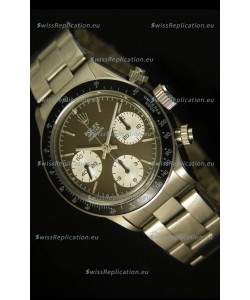 Rolex Daytona 6263 Cosmograph Brown Coffee Dial Black Bezel