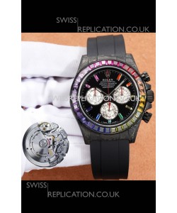 Rolex Daytona DiW Carbon Edition Watch - Forged Cabon Super Clone Watch 