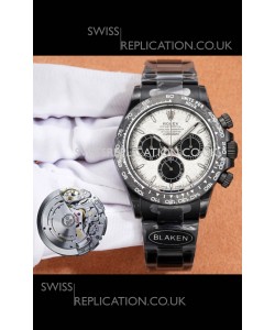 Rolex Daytona Blaken 4131 Movement Meteorite Dial Super Clone Watch 