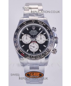 Rolex Daytona 126525 Le Mans White Gold FREE SPRUNG MVMT Super Clone Watch 