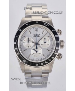 Rolex Daytona Paul Newman Steel Dial Custom Modded 4130 Mvnt Swiss Replica