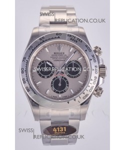 Rolex Daytona 126509 Silver Dial Stick Markers FREE SPRUNG MVMT Super Clone Watch 
