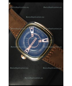SevenFriday M2-2 in Black PVD Coated Casing - 1:1 Mirror Quality 