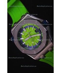 Audemars Piguet Royal Oak New Diver 1:1 Swiss Replica Watch in Green
