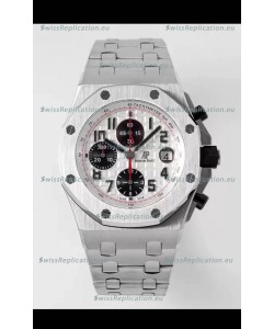 Audemars Piguet Royal Oak Offshore PANDA Chronograph 1:1 Mirror Replica Watch - 904L Steel