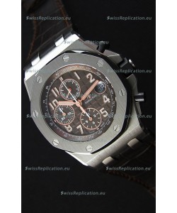 Audemars Piguet Royal Oak Offshore Brown Dial Chronograph 1:1 Mirror Replica Watch 