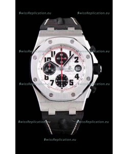 Audemars Piguet Royal Oak Offshore Chronograph Panda - 1:1 Mirror Ultimate Edition - Updated Version with 3126 Movement