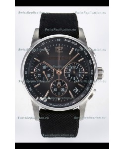 Audemars Piguet CODE 11.59 Chronograph Swiss Replica Watch in 904L Steel Grey Dial Gold Hands