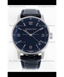 Audemars Piguet CODE 11.59 15210 Blue Dial Swiss Replica Watch in 904L Steel Casing 41MM
