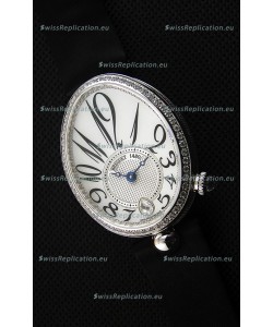 Breguet Reine De Naples Ladies Swiss 1:1 Stainless Steel Mirror Replica Watch 