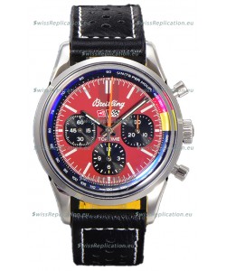 Breitling Top Time B01 Chevrolet Corvette Leather Strap 1:1 Mirror Swiss Replica Watch 