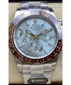 Rolex Cosmograph Daytona M116506-0002 ICE BLUE Dial Original Cal.4130 Movement - Ultimate 904L Steel Watch