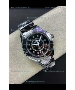 Chanel J12 38MM Black Ceramic Case Watch Automatic 1:1 Mirror Replica Watch