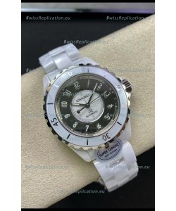 Chanel J12 38MM White Ceramic Case Watch Automatic 1:1 Mirror Replica Watch