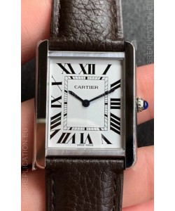 Cartier Tank Solo Swiss Quartz Watch in Stainless Steel Casing - 24MM Wide
