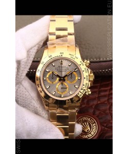 Rolex Cosmograph Daytona 116508 Yellow Gold Original Cal.4130 Movement - 904L Steel Watch
