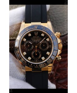 Rolex Cosmograph Daytona 116508 Yellow Gold Original Cal.4130 Movement - 904L Steel Watch