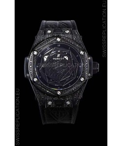 Hublot Big Bang One Click Sang Bleu 1:1 Mirror Replica in Ceramic Casing - 45MM
