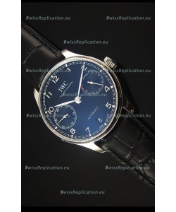 IWC IW500703 Portugieser Swiss 1:1 Mirror Replica Watch Black Dial - Updated 2016 Version
