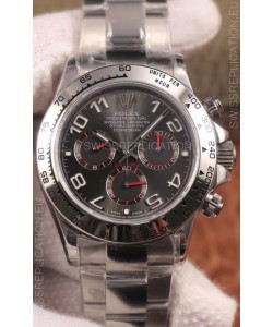 Rolex Cosmograph Daytona 116509 Dark Grey Dial Cal.4130 Movement - 904L Steel Watch