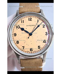 Longines Heritage Military Stainless Steel Watch in Swiss Automatic Movement 