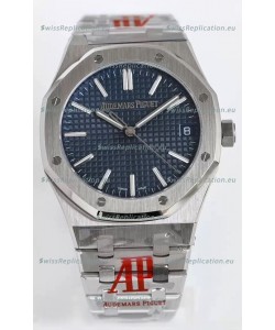 Audemars Piguet Royal Oak 15510 41MM Blue Dial 904L Steel CALIBRE 4302 Movement 1:1 Mirror Replica