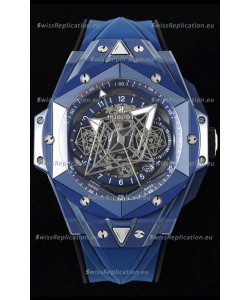 Hublot Big Bang UNICO Sang Bleu II Blue Ceramic 1:1 Mirror Quality Swiss Replica Watch 