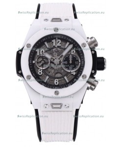 Hublot Big Bang Unico White Ceramic Casing 1:1 Mirror Edition Swiss Replica Watch