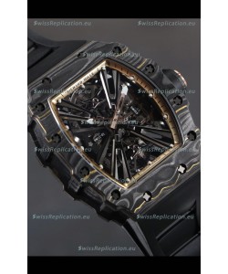 Richard Mille RM12-01 Carbon Fiber Case Genuine Tourbillon Movement 1:1 Mirror Replica Watch