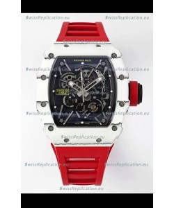 Richard Mille RM35-01 Rafael Nadal Carbon Fiber Casing with Genuine Tourbillon Super Clone Watch 