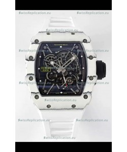 Richard Mille RM35-01 Rafael Nadal Carbon Fiber Casing with Genuine Tourbillon Super Clone Watch 