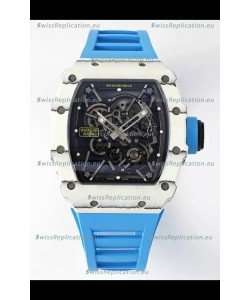 Richard Mille RM35-01 Rafael Nadal Carbon Fiber Casing with Genuine Tourbillon Super Clone Watch 