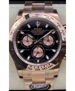 Rolex Cosmograph Daytona M116505 Rose Gold Original Cal.4130 Movement - 904L Steel Watch