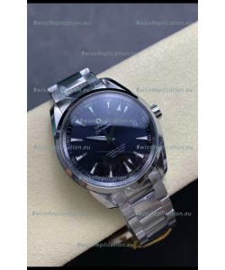 Omega Aqua Terra 150M Blue Dial 904L Steel Casing Blue Dial 1:1 Mirror Replica 41MM 