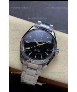 Omega Aqua Terra 150M Black Dial 904L Steel Casing Colored Hand 1:1 Mirror Replica 41MM 