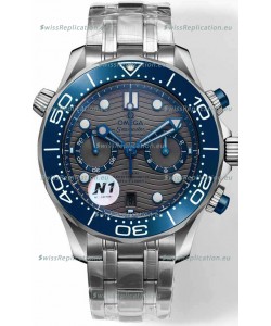 Omega Seamaster Co-Axial Master Chronograph Stainless Steel Grey Dial 44MM 1:1 Mirror Replica