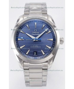 Omega Aqua Terra 150M Blue Dial 904L Steel Casing 1:1 Mirror Replica 41MM 