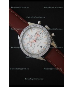 Omega Speedmaster 57 Co-Axial Chronograph Watch in Brown Leather Strap