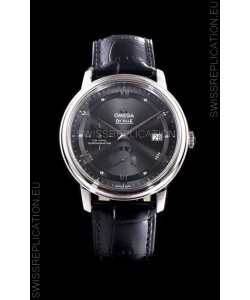 Omega De Ville Prestige Power Reserve 904L Steel 1:1 Mirror Swiss Watch Grey dial